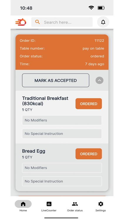 Orderific Service Panel screenshot-7
