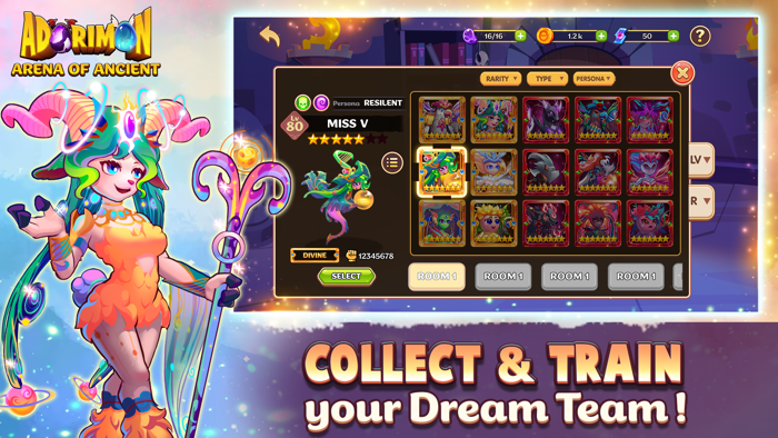 Adorimon Arena of Ancient