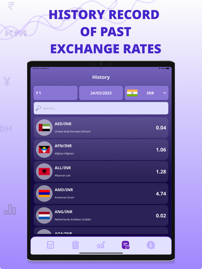 Live Currency Converter App