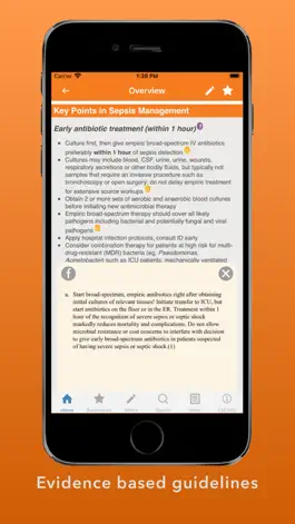 Game screenshot Sepsis Clinical Guide hack