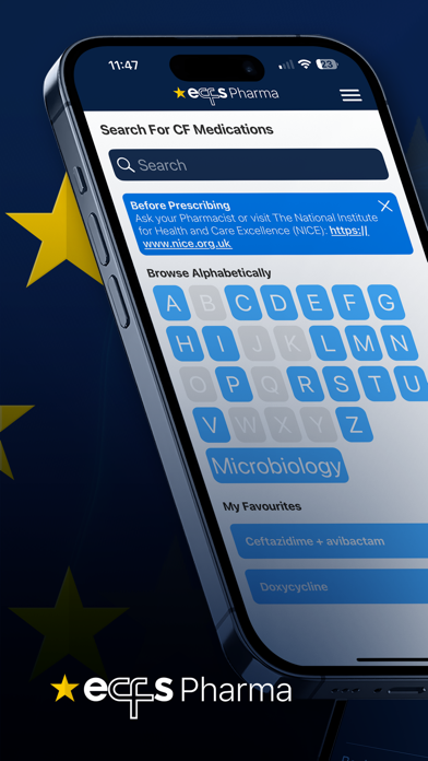 Screenshot 1 of ECFS Pharma App