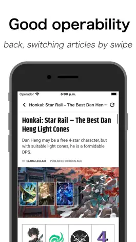 Game screenshot Honkai News for Star Rail apk