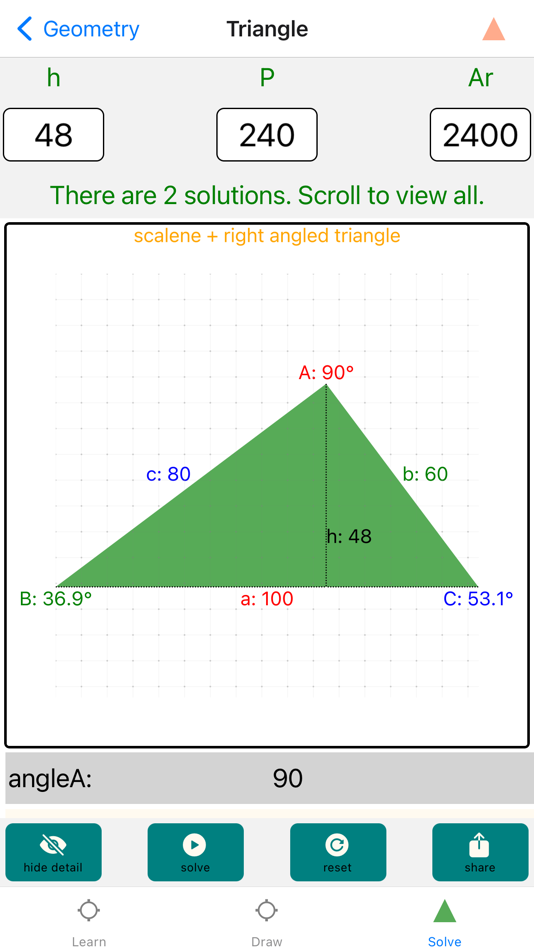 #4. Geometry-Solver Pro (iOS) 由: Om Prakash Chapagain
