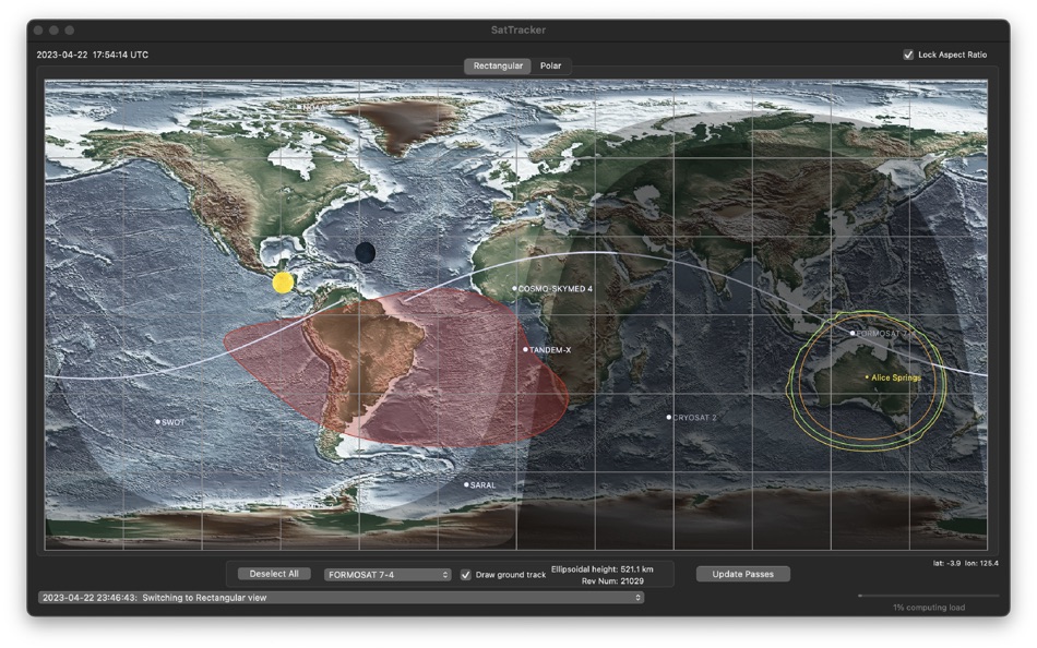 #5. SatTracker (macOS) 由: GerSpatial