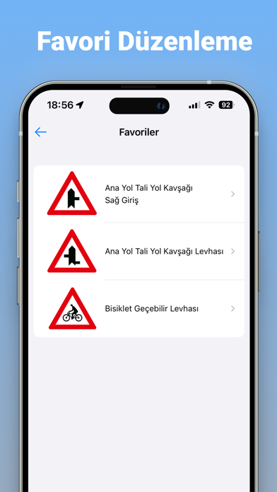 Driver License : Traffic Signs Screenshot