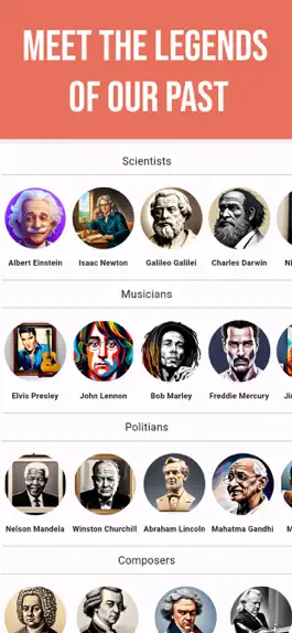 Game screenshot AI History Chat Conversations mod apk