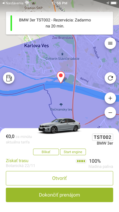 LimeJet Car Screenshot