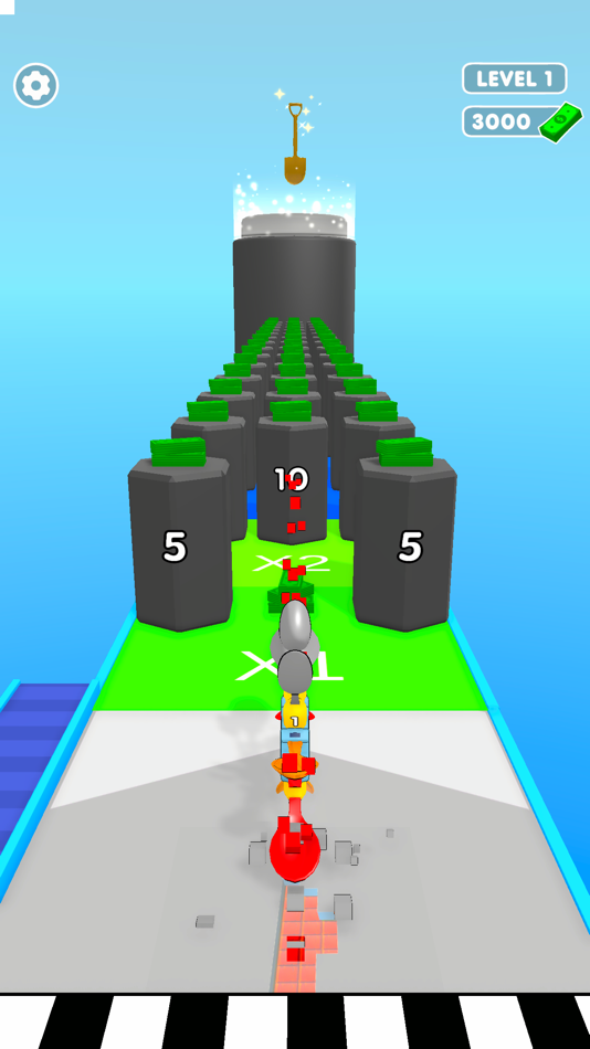 #5. Spoon Thrower (iOS) 由: SEMRUK OYUN YAZILIM VE PAZARLAMA ANONIM SIRKETI
