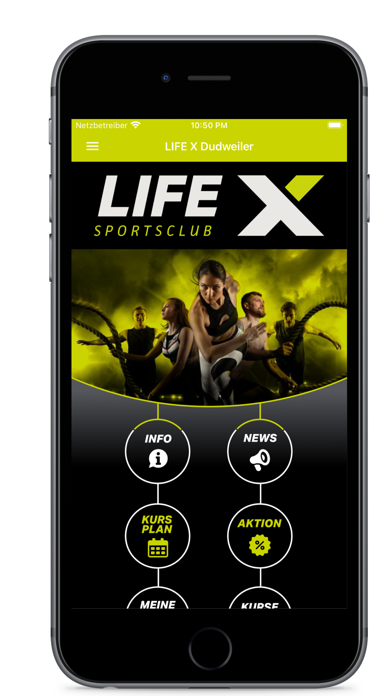 LIFE X Sportsclub Screenshot