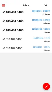 efax corporate fax app iphone screenshot 2