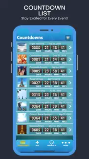 holiday and vacation countdown iphone screenshot 2