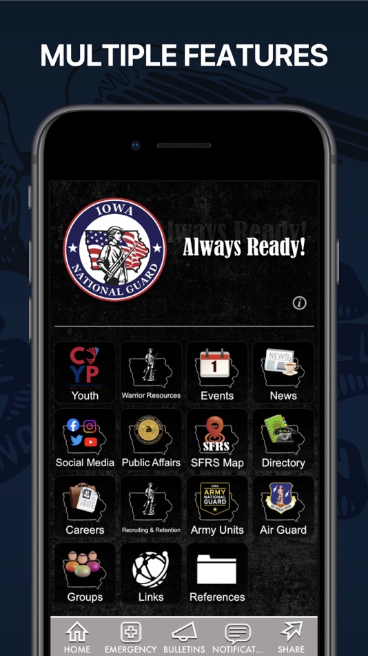 #2. Iowa National Guard (iOS) 由: Iowa National Guard