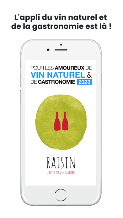 Screenshot #1 pour Raisin : guide du vin naturel