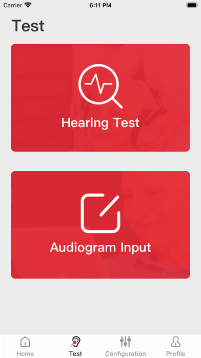 Earkart Hearing Screenshot