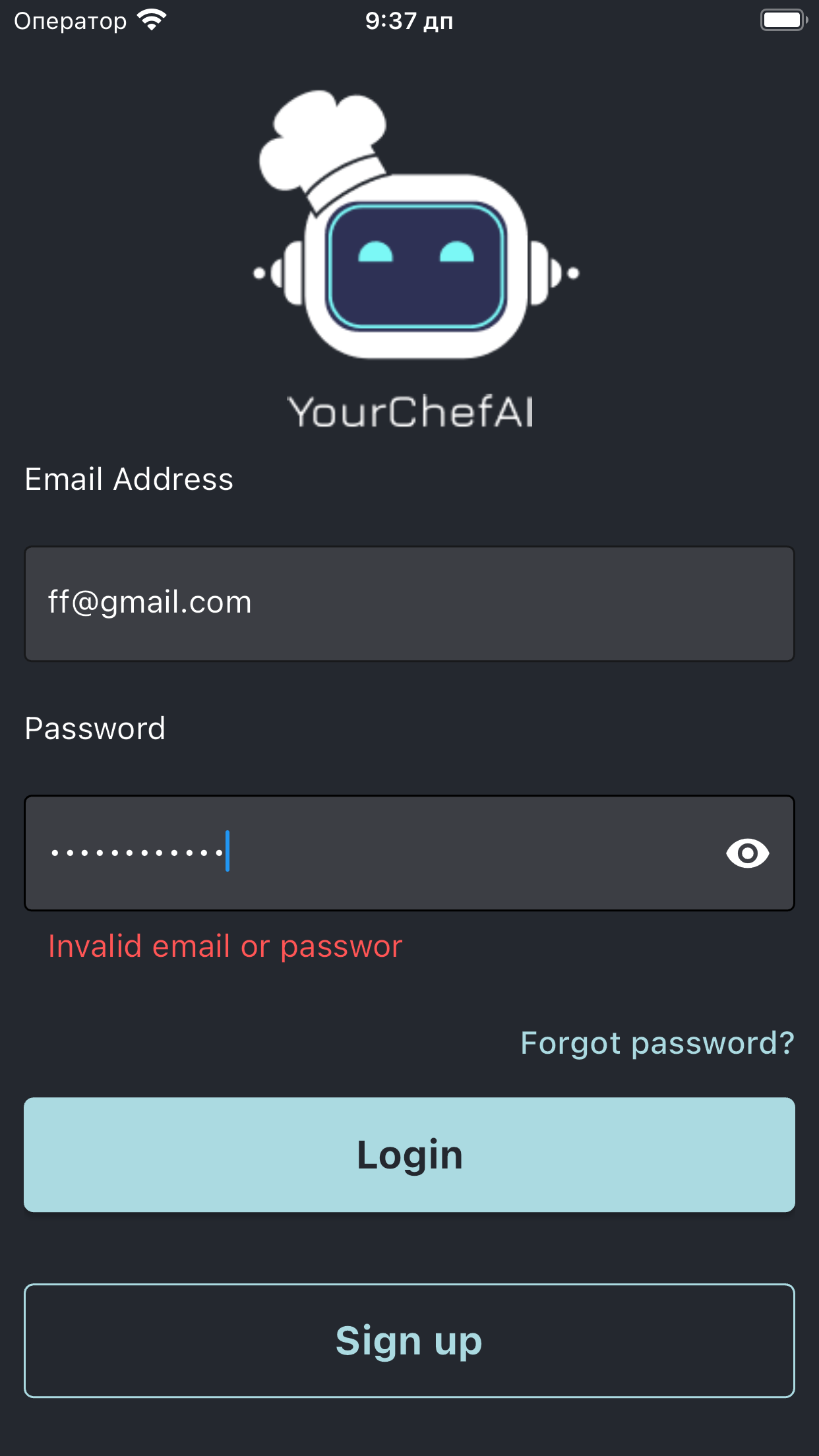 Your Chef AI
