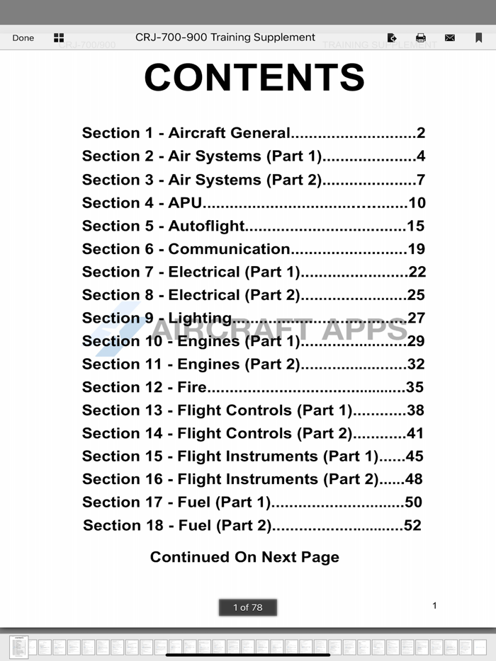 CRJ-700-900 Study App