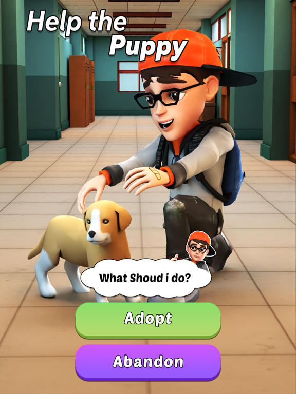 Nick's Sprint- Escape Miss T iPad screenshot 4 - Games app