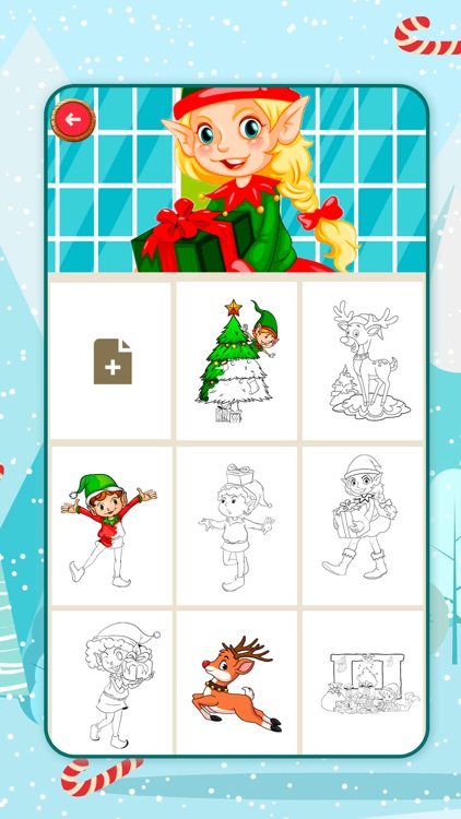 The Christmas coloring book screenshot-4
