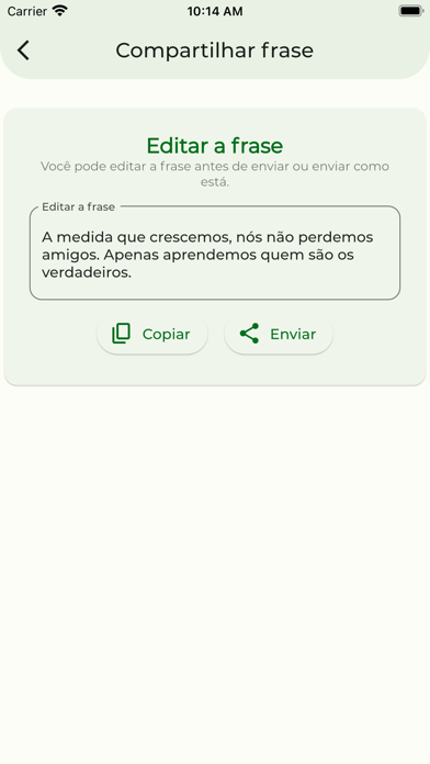 Frases Status Screenshot