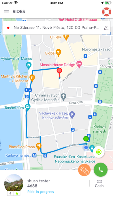 Amigo - Rider App Screenshot