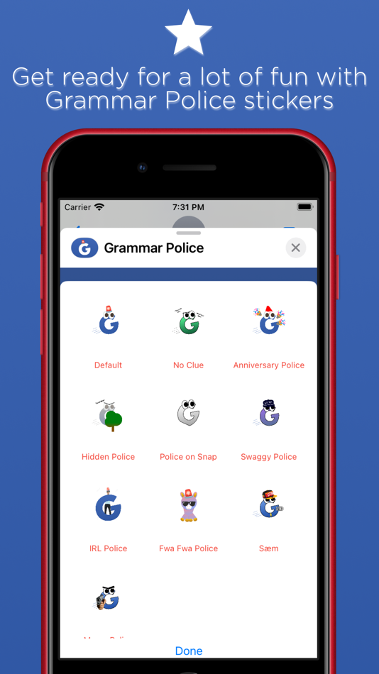 #3. Grammar Police for Messages (iOS) 由: Diogo Perillo