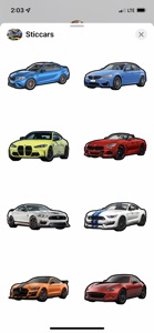 Sticcars - Modern Sports Cars screenshot #1 for iPhone