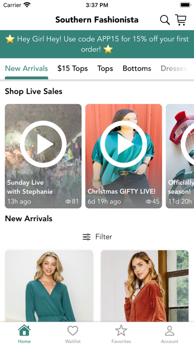 Southern Fashionista Screenshot
