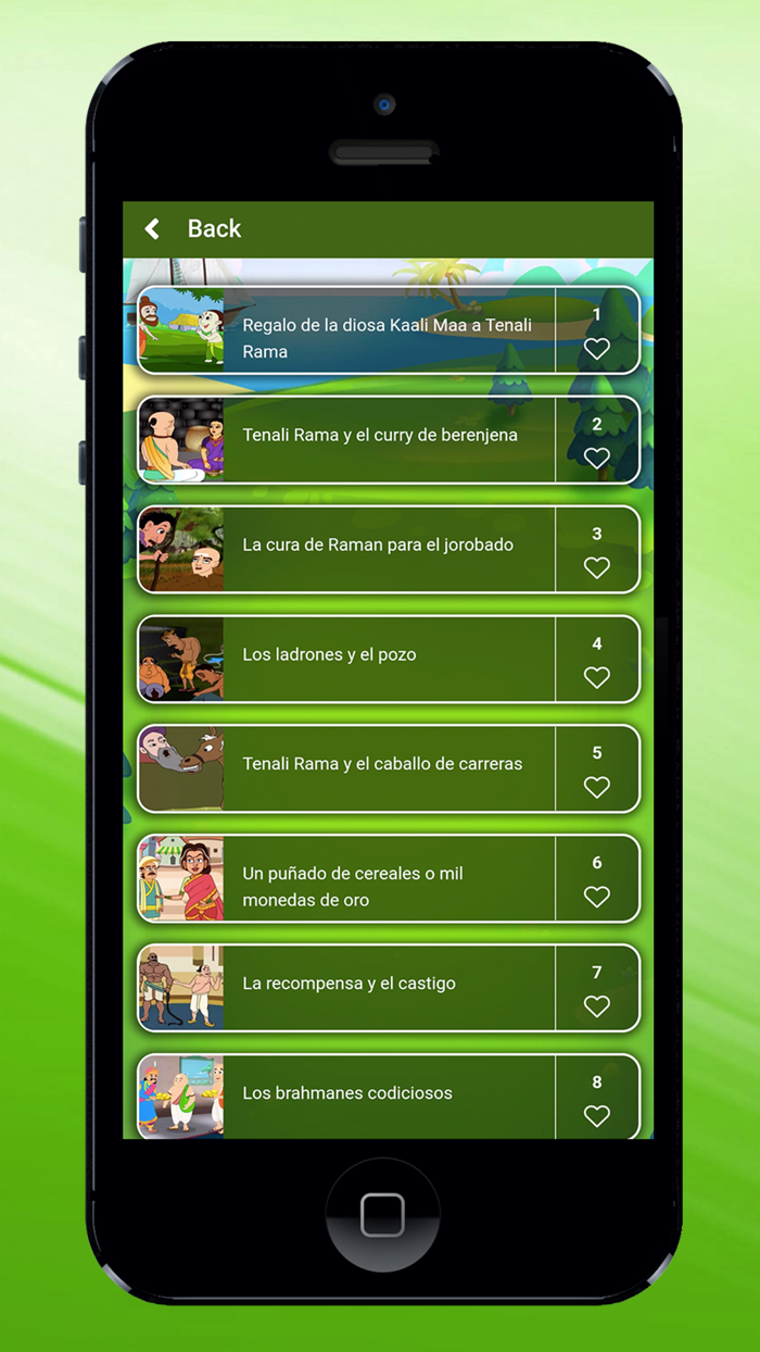 Spanish kids story with audio