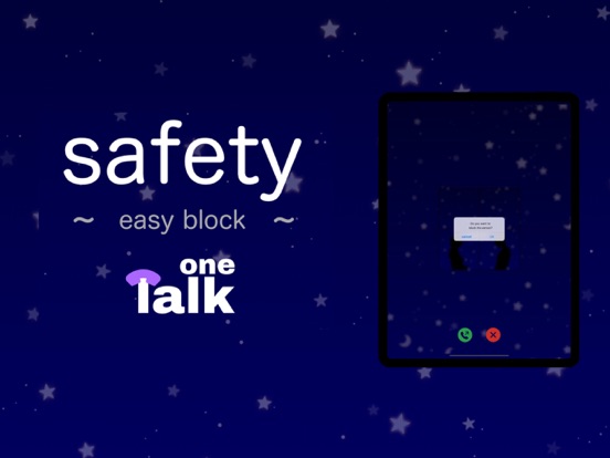 OneTalk - OneTimeConversation iPad screenshot 4 - Social Networking app