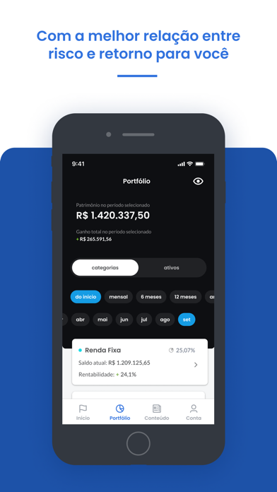 Magnetis Investimentos Screenshot