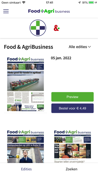 Food&Agribusiness Screenshot