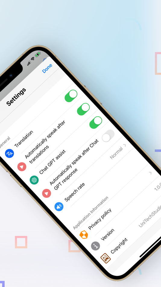 #5. Voice Translate AI (iOS) 由: Long Nguyen Duy