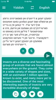 english yiddish translator iphone screenshot 3