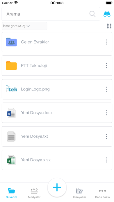 PTT Teknoloji Bulut Screenshot