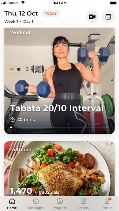 Tri-Fitness Vitality Screenshot