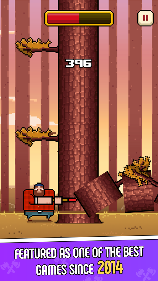 #1. Timberman (iOS) 由: Digital Melody