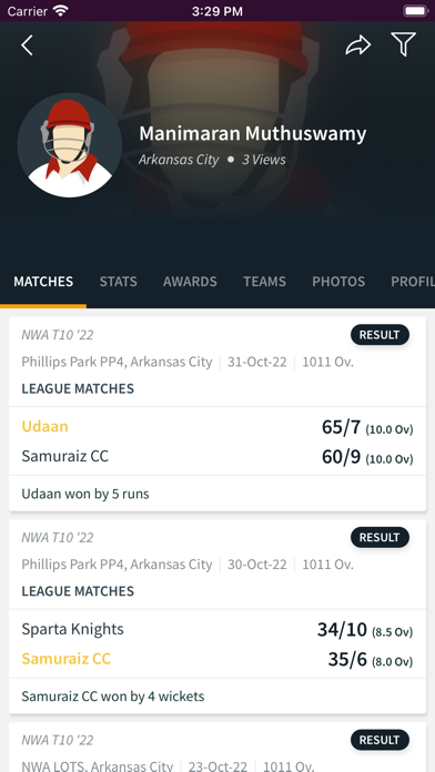 NWA Cricket Screenshot