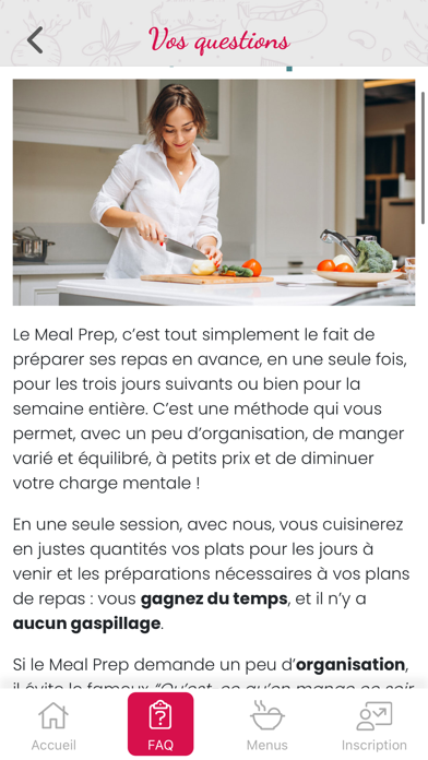 Meal Prep Minceur Screenshot