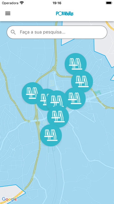 Pombike Bikesharing Screenshot
