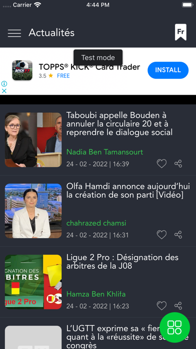 Tunisie Numerique Screenshot