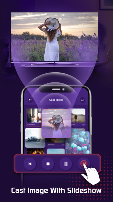 Purple Video Cast Screenshot