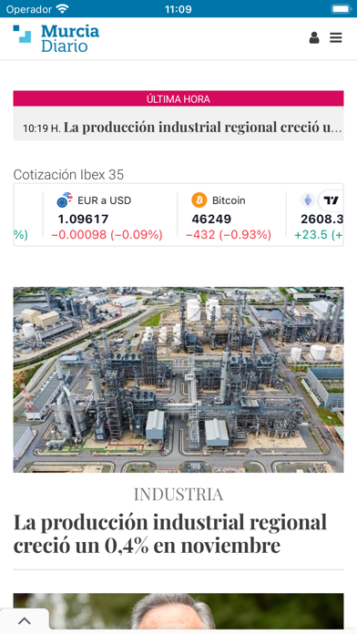Murcia Diario Screenshot