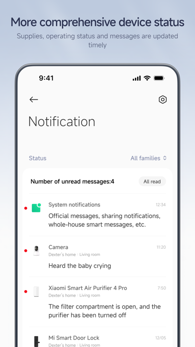 Mi Home - Manage smart devices Screenshot