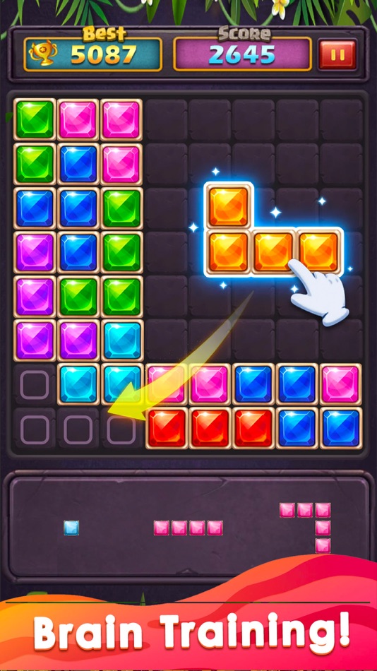 #4. Block Puzzle : Block Classic (iOS) Podle: Cong Pham