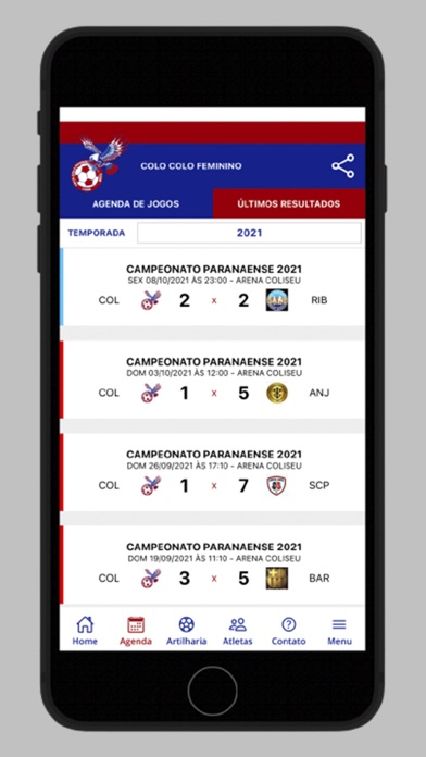 Screenshot #2 pour Colo Colo Futebol Clube