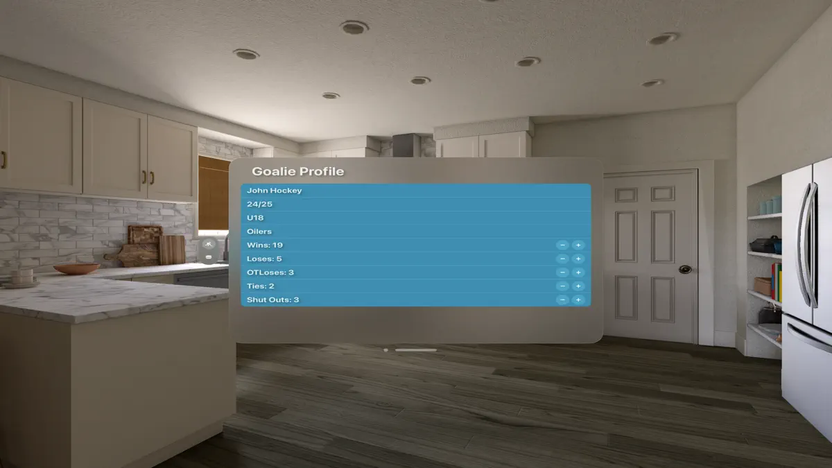 Goal Stats screenshot 2