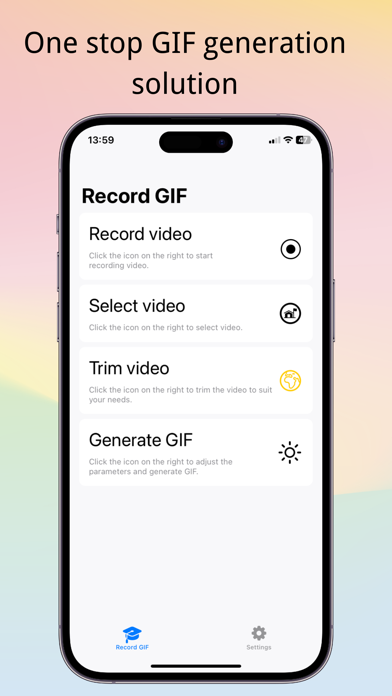 GIF Recorder-ImproveEfficiency screenshot n.1