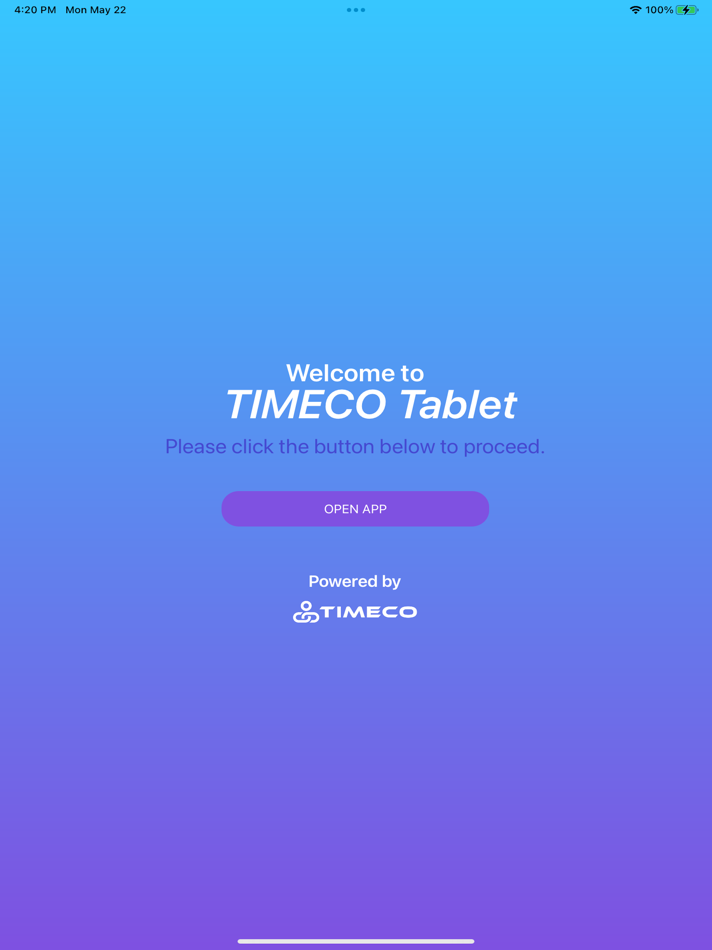 #1. TIMECO Tablet (iOS) Podle: Humanity.com, LLC