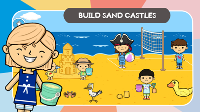 Lila's World: Beach Holiday Screenshot