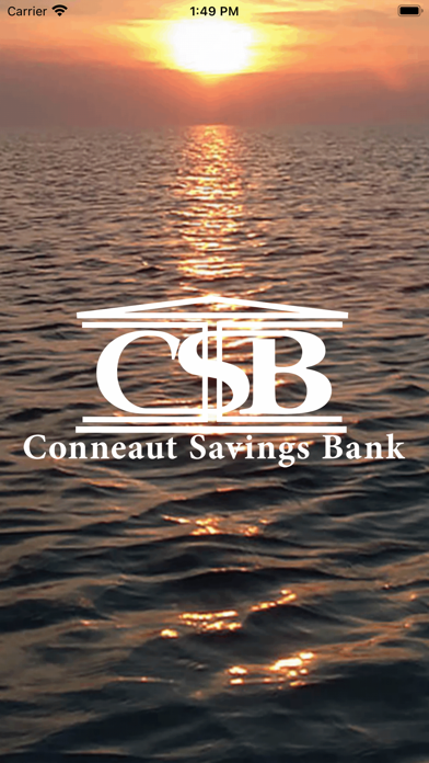 Conneaut Savings Bank Screenshot